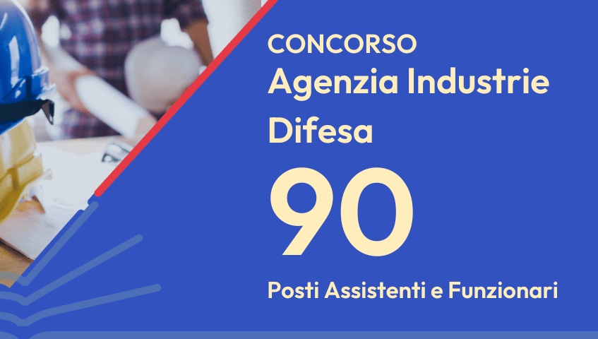 Concorso Agenzia Industrie Difesa