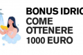 come richiedere funziona Bonus idrico 2022
